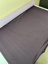 Polyamide Elastane Knit Geometric Brown-Green