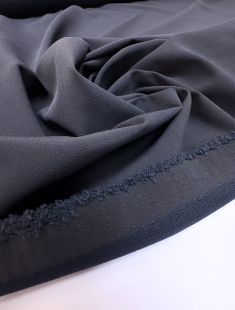 Blue Polyamide Elastane Stretch Woven