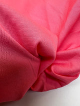 Pink Viscose Elastane Woven