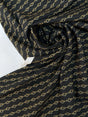 Polyester Crepe Printed Beige & Black