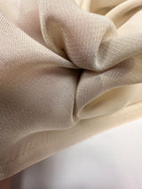 Beige Viscose Crepe