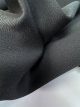 Black Wool Polyamid Woven
