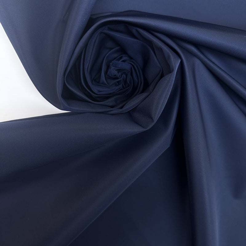 Polyamide Combined Woven Blue Jacket Fabric