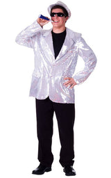 Silver Sequined Blazer Costume