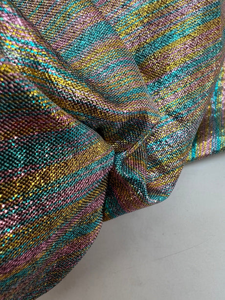 Multicolour Lurex Polyamide Woven