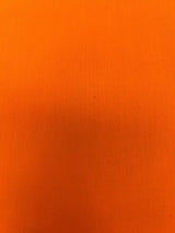 Polyester Cotton Melange Orange Fabric