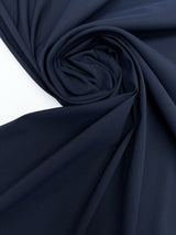 Blue Wool Elastane Gabardine