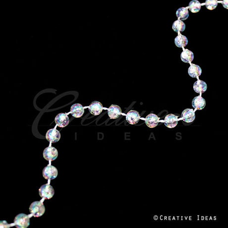 8Mm Pearls String-10 Yds (Iridescent)