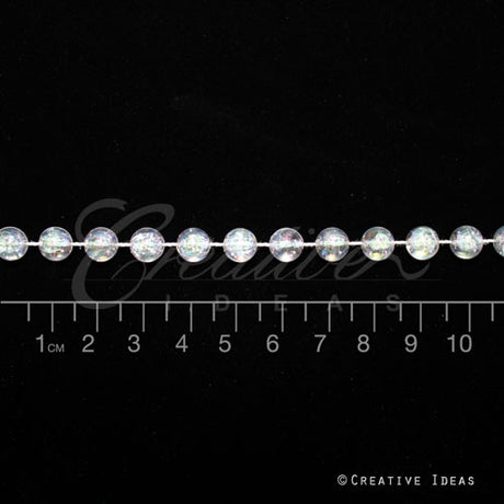 8Mm Pearls String-10 Yds (Iridescent)