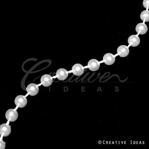 8Mm Pearls String-10 Yds (White)