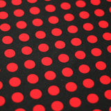 E-Z Dots Nylon Spandex Fabric - Large Polka Dots Print, 58/60" Width (1 Yard)