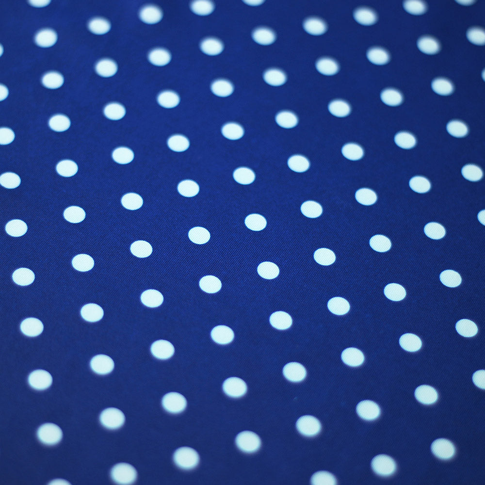 Dippin Dotz Poly Spandex Fabric - Small Polka Dots, Multiple Colors, 58/60" Width (1 Yard)