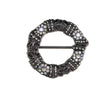 Rhinestone Beaded Ribbon Slider 3"
