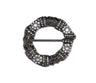 Rhinestone Beaded Ribbon Slider 3"