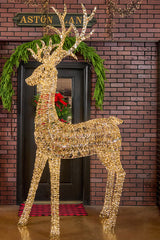 8.9' LED Standing Reindeer - 5200L