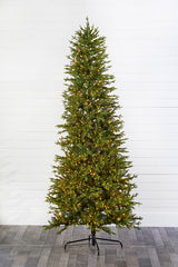 9' Slim Southern Fir Tree 1500 LED Lights