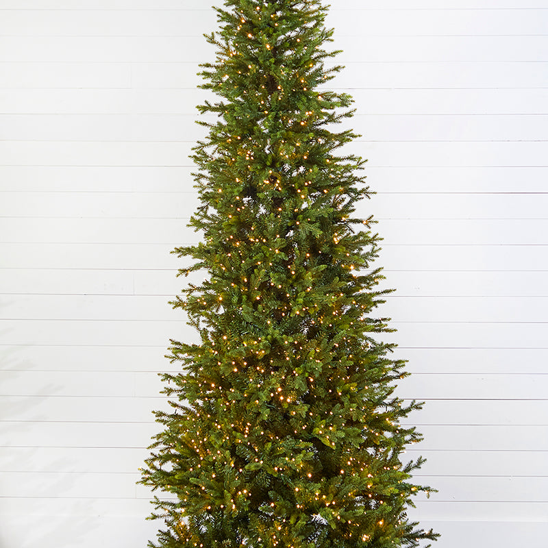 9' Slim Southern Fir with 1500 3mm Lights