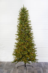 9' Slim Southern Fir with 1500 3mm Lights