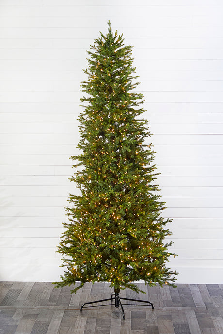 9' Slim Southern Fir with 1500 3mm Lights
