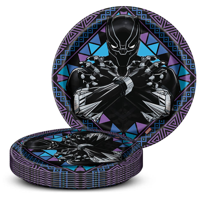 Black Panther Dinner Plates 8 Pack