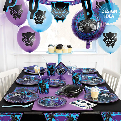 Black Panther Dinner Plates 8 Pack