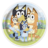 Bluey Round Dinner Plates 8 Pack