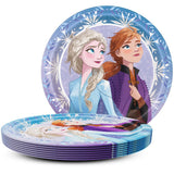 Frozen Round Dinner Plates 8 Pack