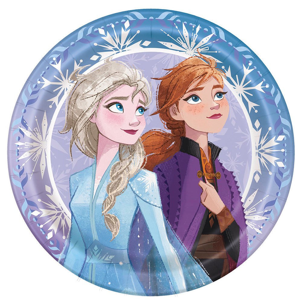 Frozen Round Dinner Plates 8 Pack