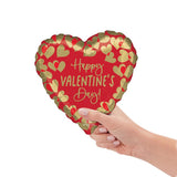 Foil Balloon Golden Happy Valentine's Day
