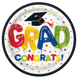 Graduation Dinner Plates 8 Pack