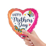 Foil Balloon Mother's Day Colorful Butterflies