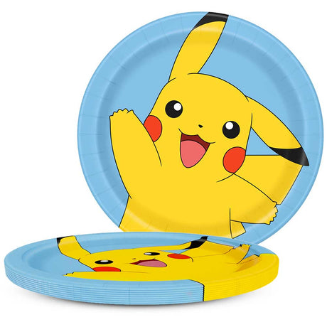 Pokemon Dinner Plates 8 Pack