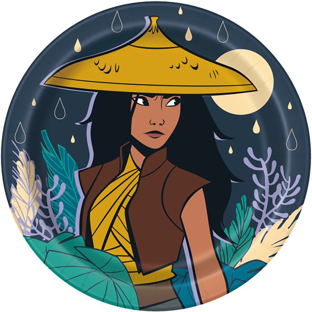 Raya & The Last Dragon Dinner Plates 8 Pack