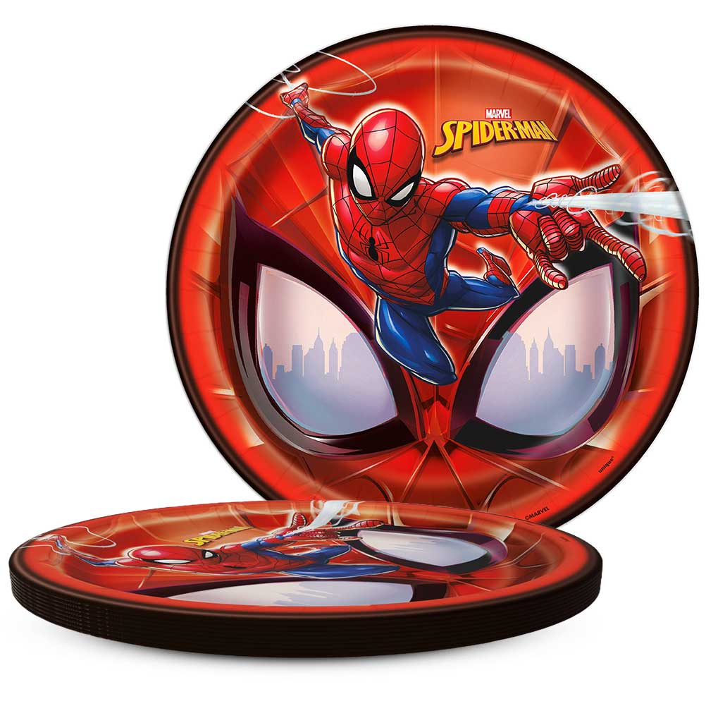 Spider-Man Dinner Plates 8 Pack