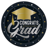 Graduation Dinner Plates 8 Pack