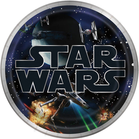 Star Wars Classic Dinner Plates 8 Pack