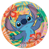 Stitch Round Dinner Plates 8 Pack