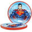 Superman Dinner Plates 8 Pack