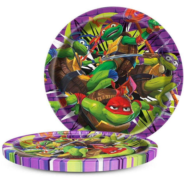 Teenage Mutant Ninja Turtles Dinner Plates 8 Pack