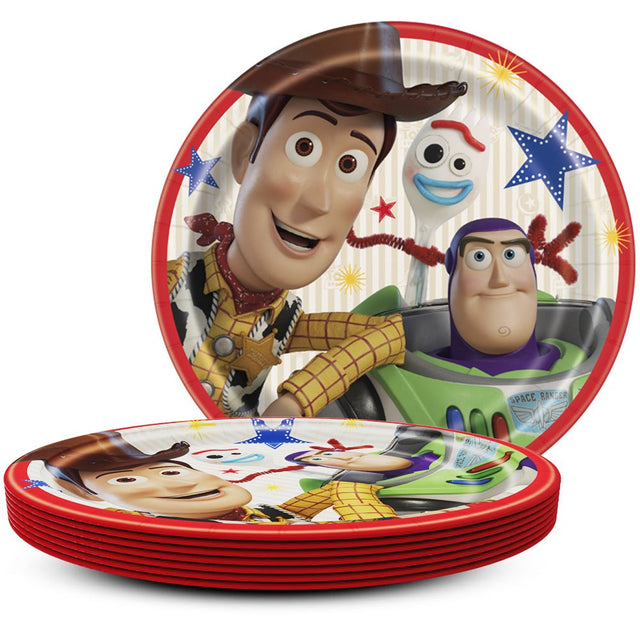 Toy Story 4 Dinner Plates 8 Pack