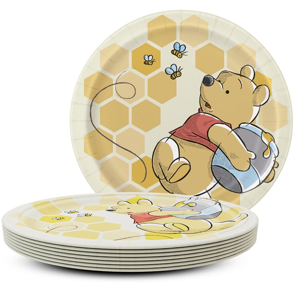 Winnie the Pooh Dinner Plates 8 Pack