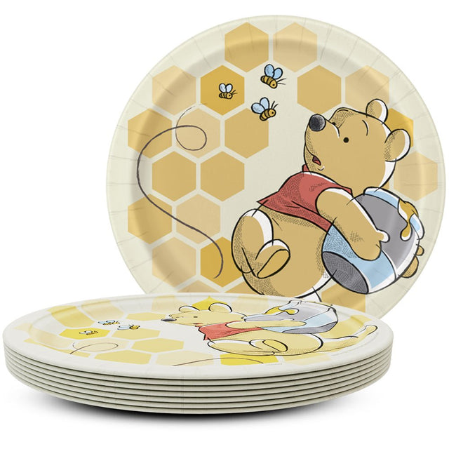 Winnie the Pooh Dinner Plates 8 Pack