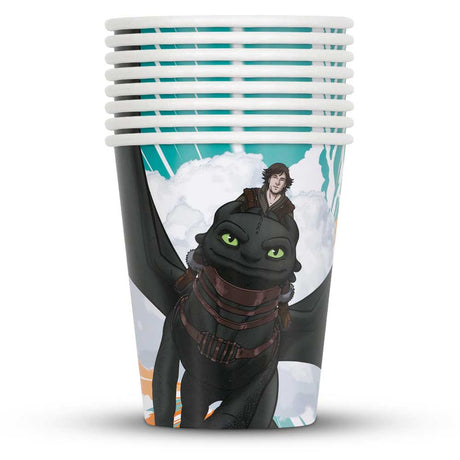 How to Train Your Dragon Paper Cups 8 Pack