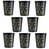 New Year’s Paper Cups 9 oz 8 Pack
