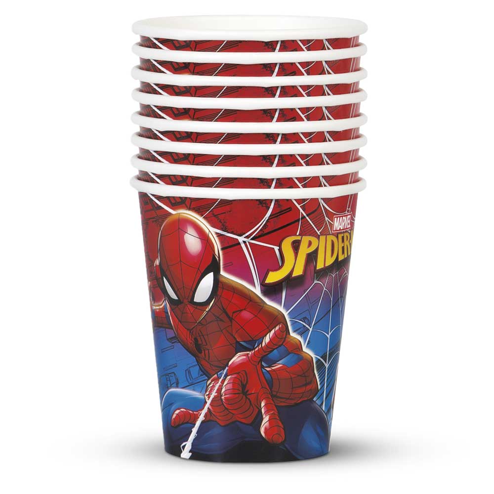 Spider-Man Paper Cups 8 Pack