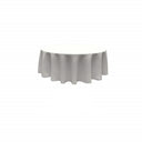 90" Round Polyester Poplin Fabric - Seamless Round Tablecloth, 90" Width (1 Piece)