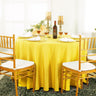 Heavy Duty Seamless Round Polyester Tablecloth