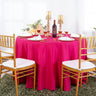 Heavy Duty Seamless Round Polyester Tablecloth