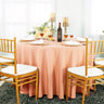 Heavy Duty Seamless Round Polyester Tablecloth