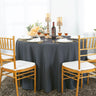 Heavy Duty Seamless Round Polyester Tablecloth